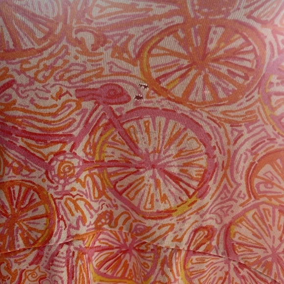 LILLY PULITZER Bicycle KELSEA ten speed Dress XS - Picture 8 of 9